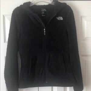 The North Face Black Fleece Hooded Jacket Size XS